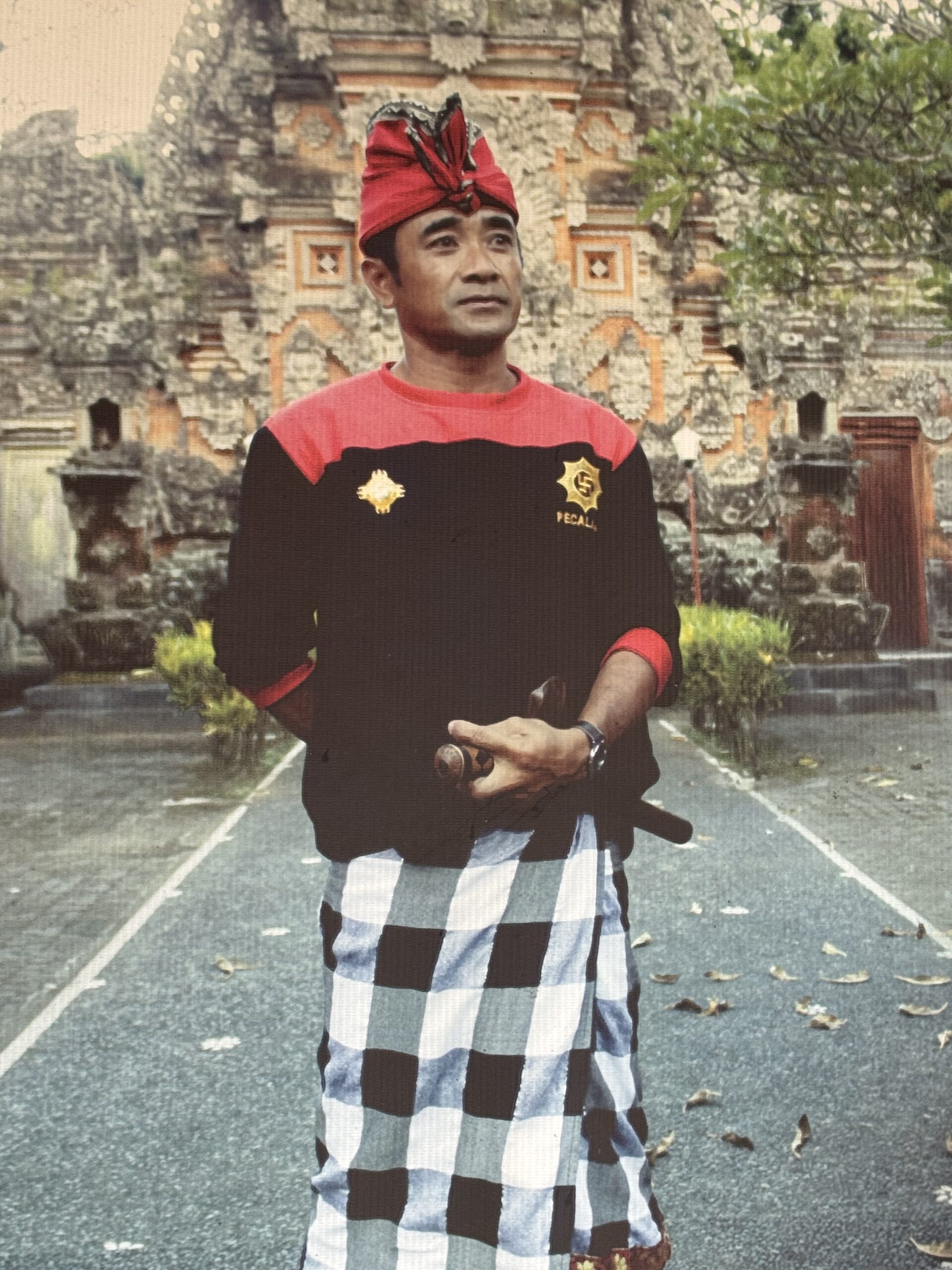 Stanmore College Visit to Bali, Balinese Man
