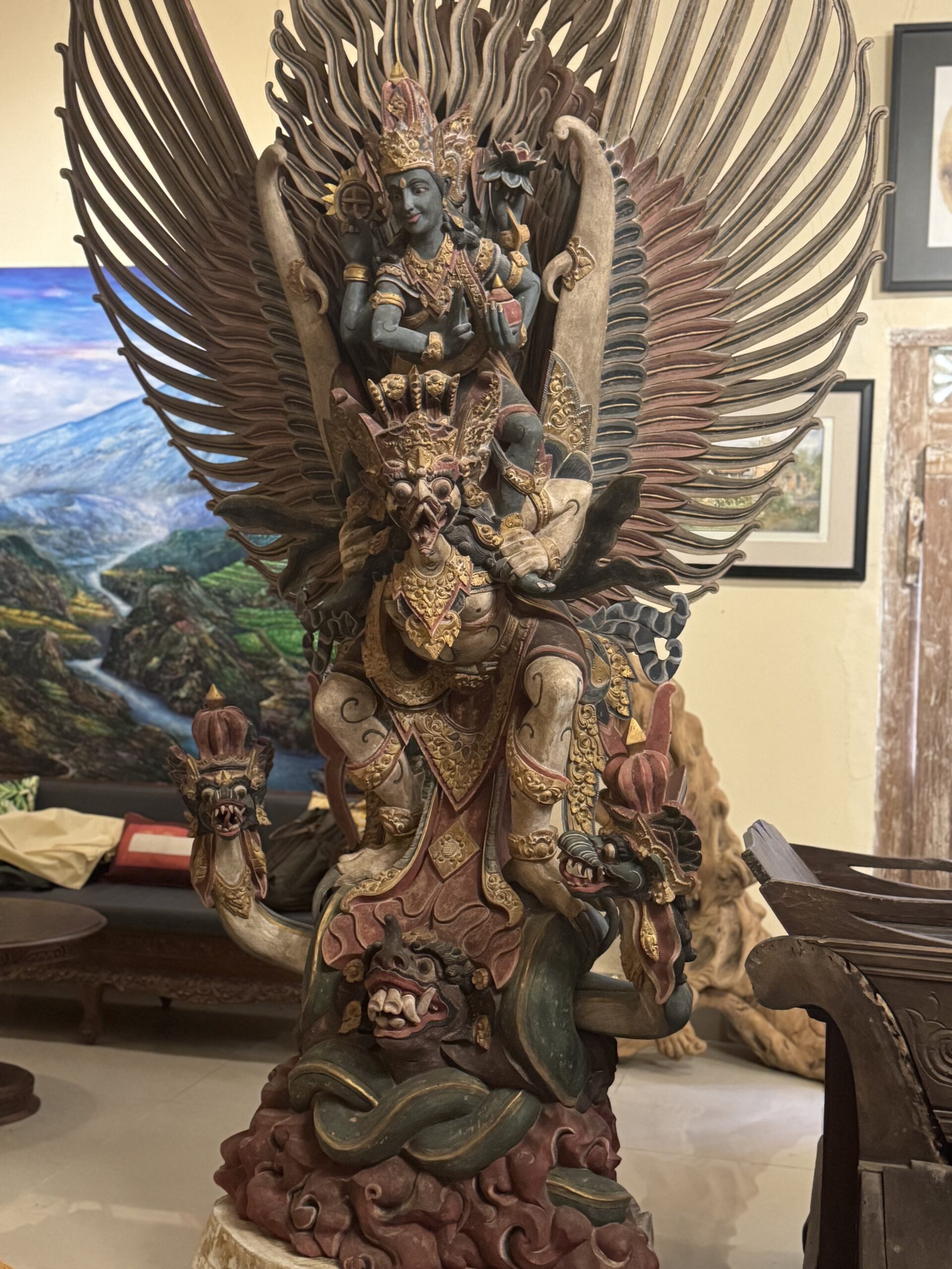 Stanmore College Visit to Bali, Balinese Statue