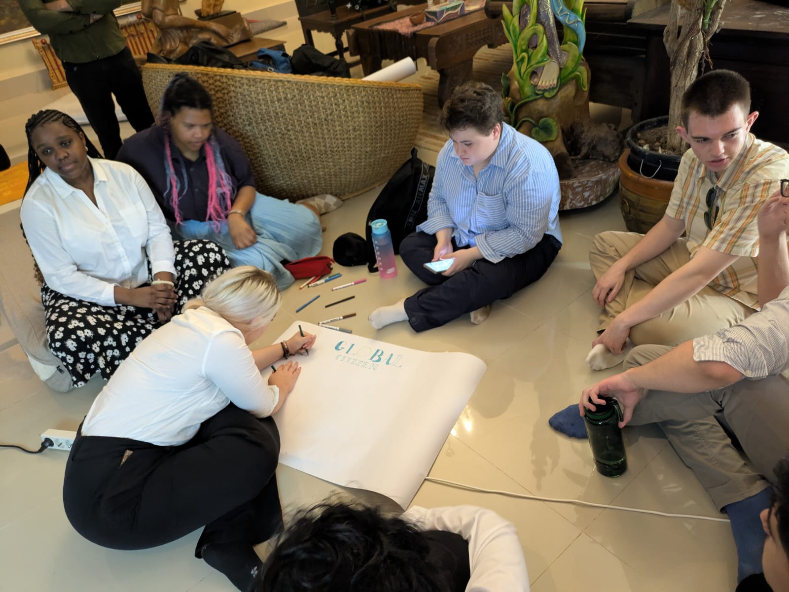 Stanmore College Visit to Bali, with local artists