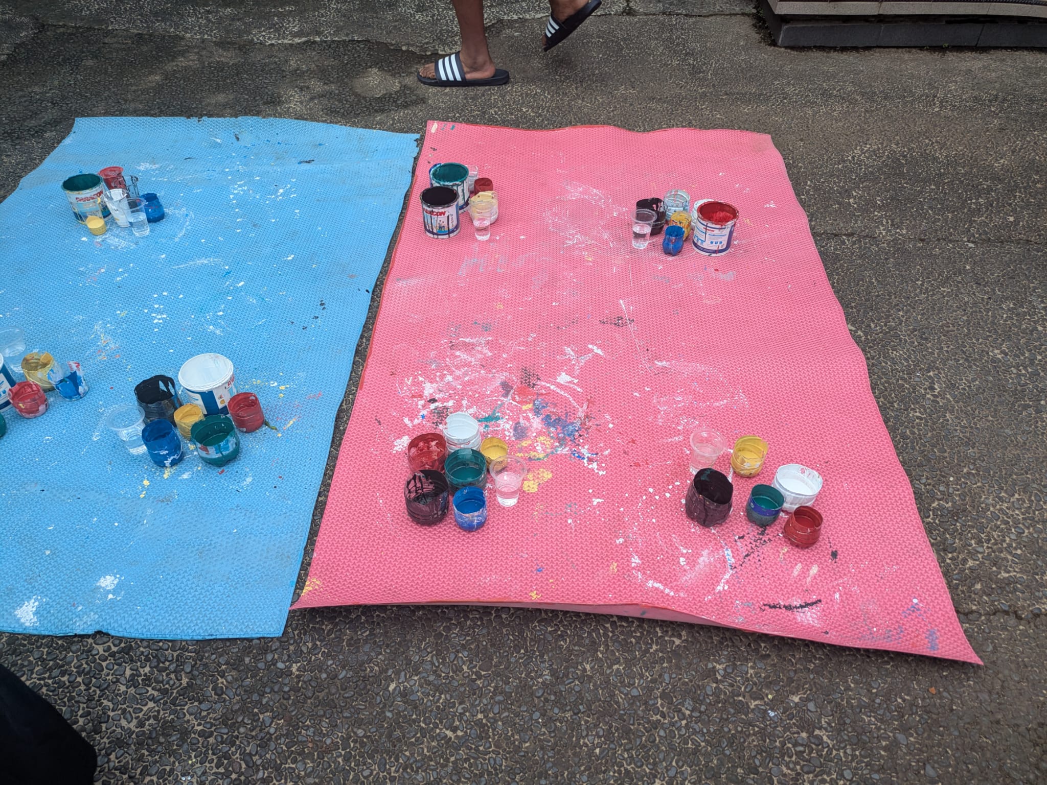 Green scenery landscape in Bali