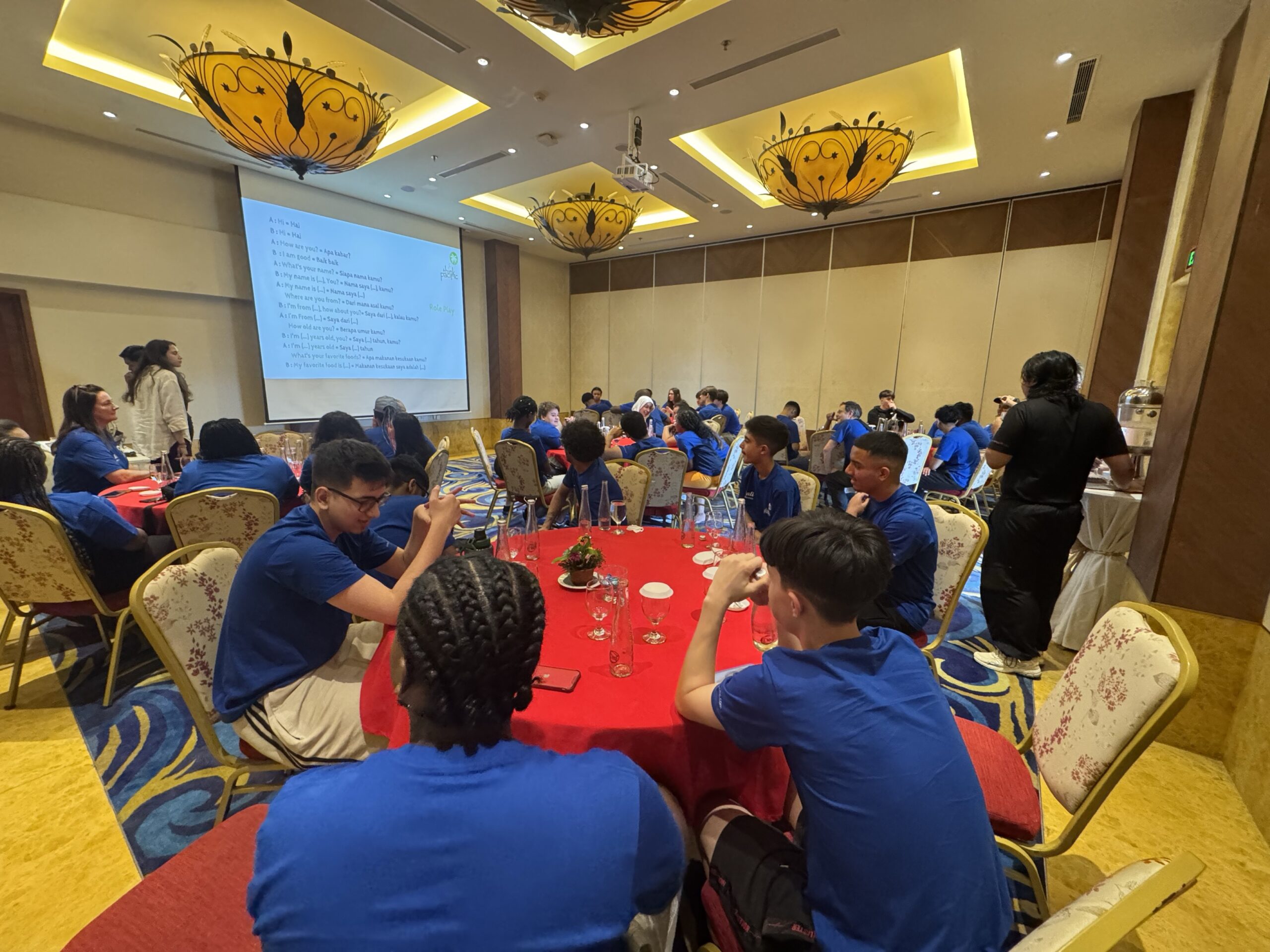 Stanmore College Visit to Bali Students Induction