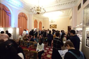 Crowd at Manga Jiman Awards exhibition
