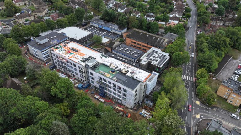 End of August 2025 new build drone footage