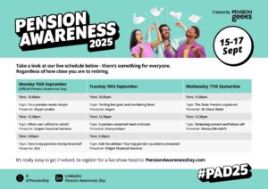 Pension Awareness Week   Timetable