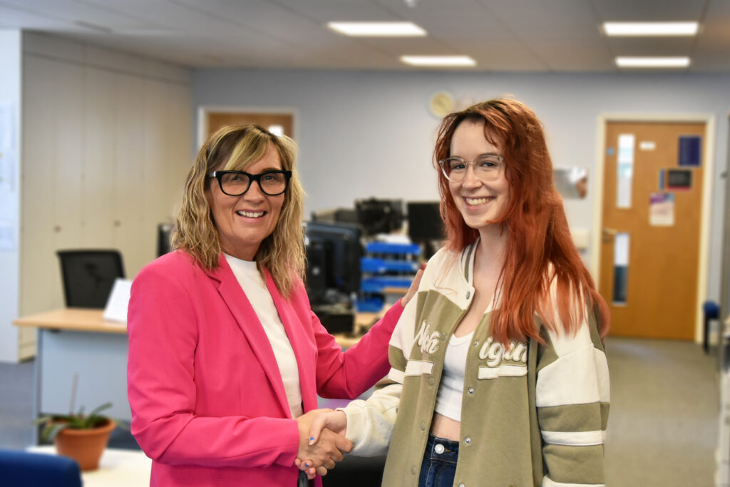 Georgina, T Level student Stanmore College