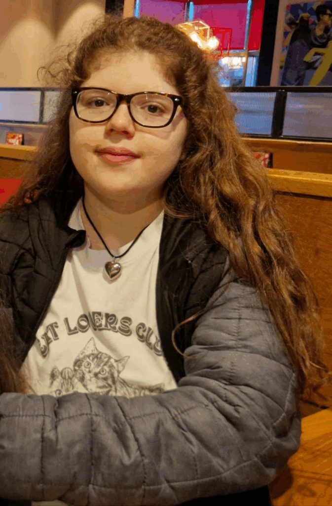 Poppy, Stanmore College student.