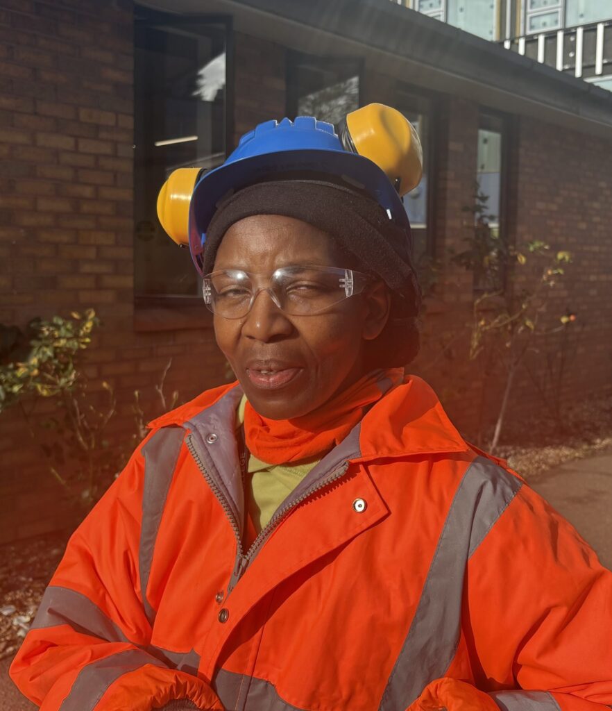 Jenny, Rail Engineering student.