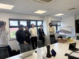 Stanmore students giving presentation at Powerday