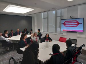 stanmore college students developing interview skills during an acca session